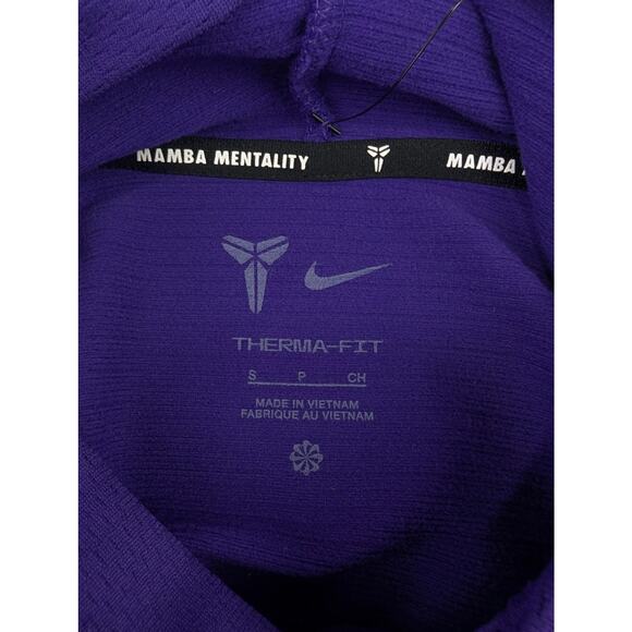 Nike Boys Small Kobe Therma-Fit Pullover Hoodie & Dri-Fit Shorts Set Purple - Picture 3 of 9